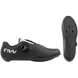 Northwave, Herren, Veloschuhe, Sonic Plus (43), Schwarz, Grau