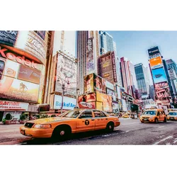 La Casa »Broadway in New Yorker« Glasbild Glasbild