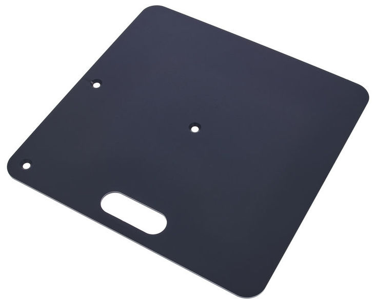 Wentex P&D; Baseplate 45 x 45cm BK nero verniciato a polvere