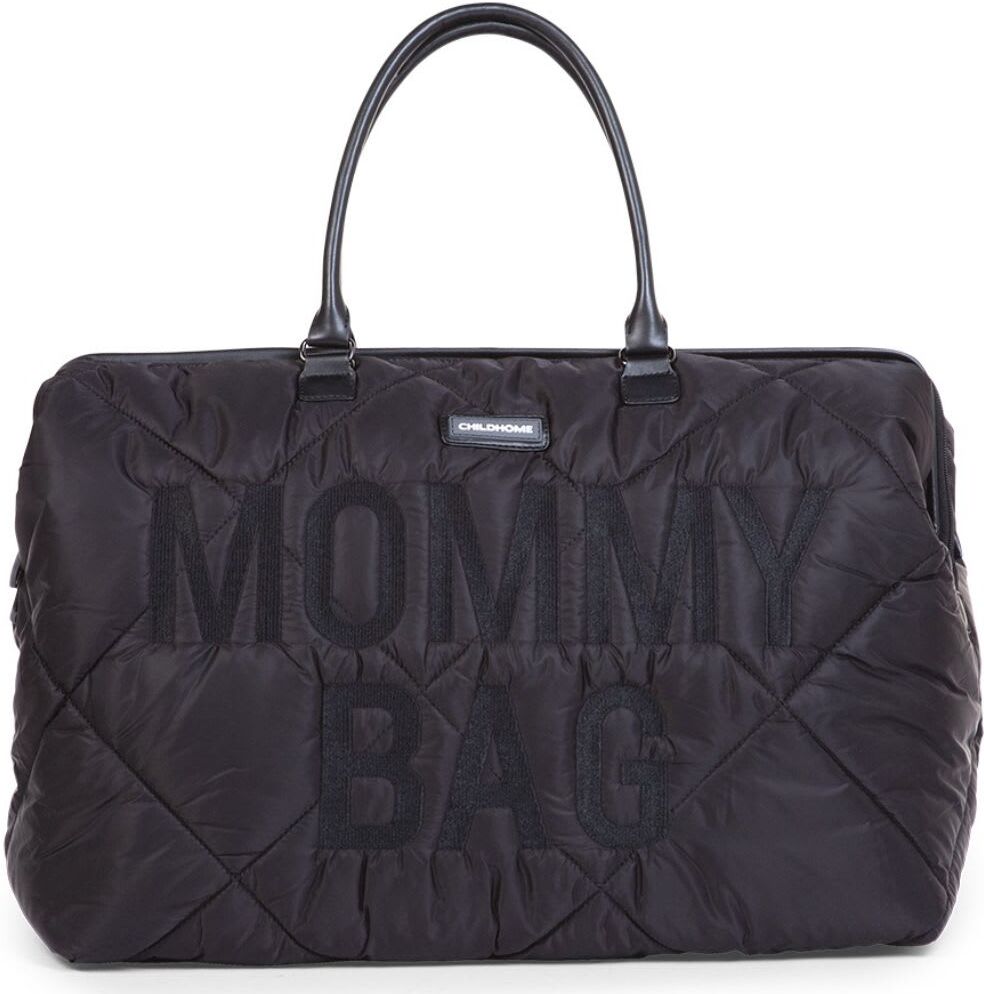 Childhome Sac à langer Mommy bag Noir 55x40x30cm