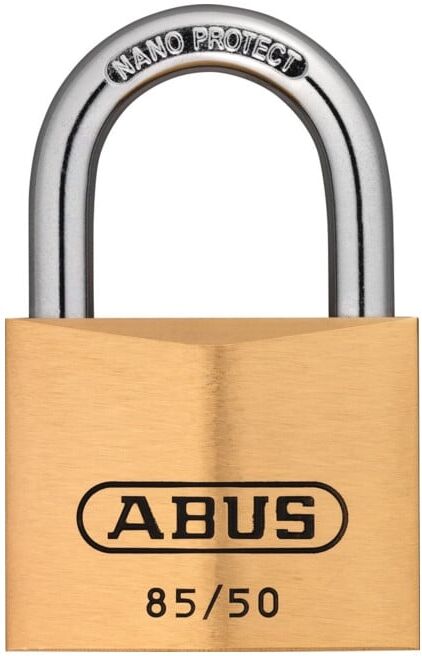 ABUS Cadenas à cylindre 85/50 Corps de serrure L.50mm MS, clés variées (80631)