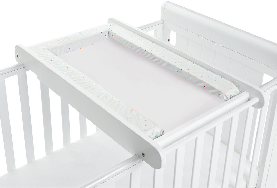 BabyMore Cot Top Changer White 9cm H X 90cm W X 50cm D