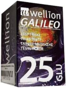 MED TRUST ITALIA Srl Wellion galileo strips 25 glicemia