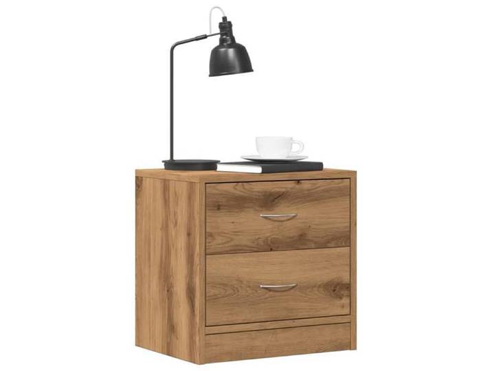 SALE 2025 Armoire de Nuit suspendues - Tables de chevet - Lot de 2 - chêne artisanal - bois d'ingénierie 17 5 Kg 4671