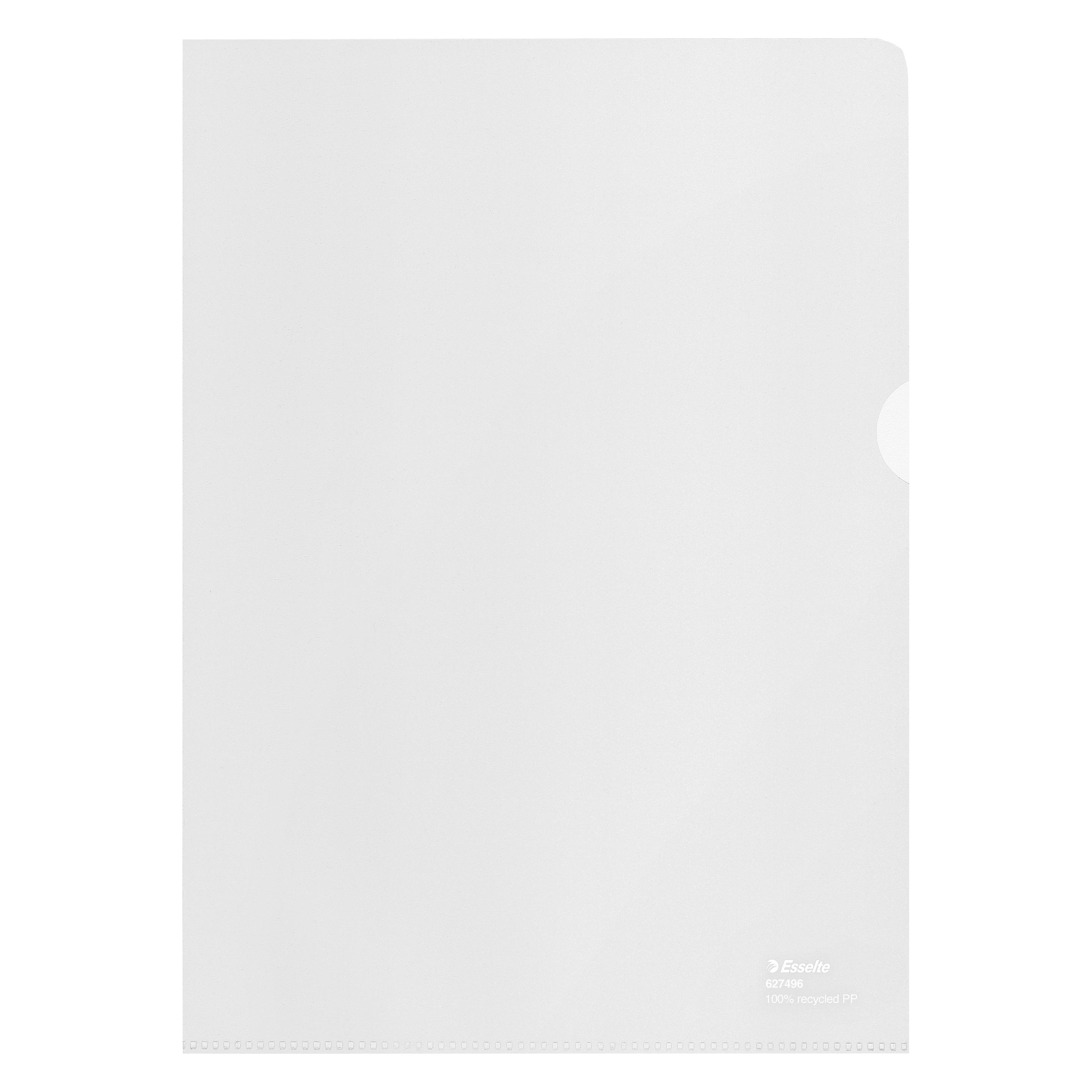 Leitz Sichthülle 100% recycelt A4 (A4, 100x) (627496)