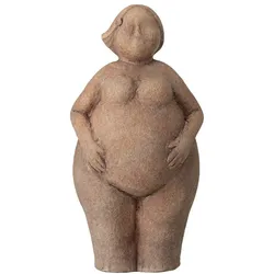 Bloomingville Kunstfigur Sidsel, L13 x B10 x H25cm, braun