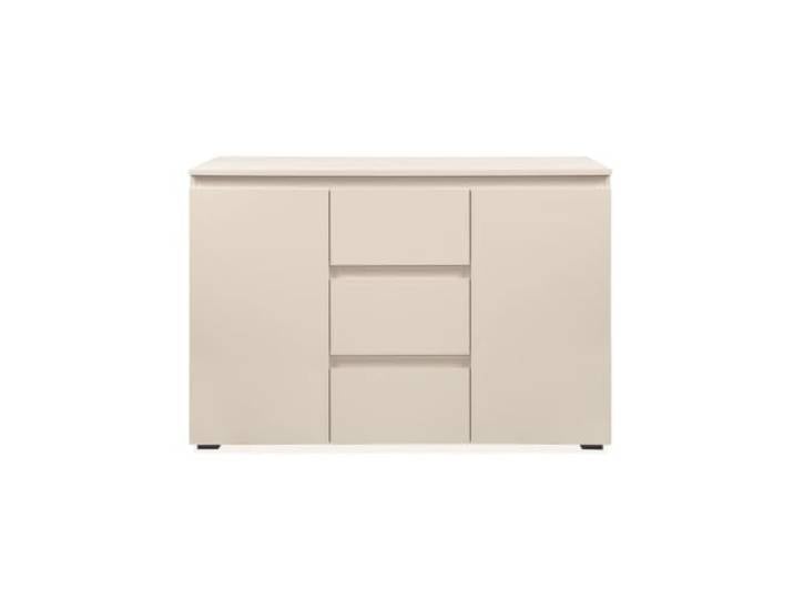 Calicosy Sideboard mit 2 Türen und 3 Schubladen, Kaschmir, Länge 120 cm – Elva