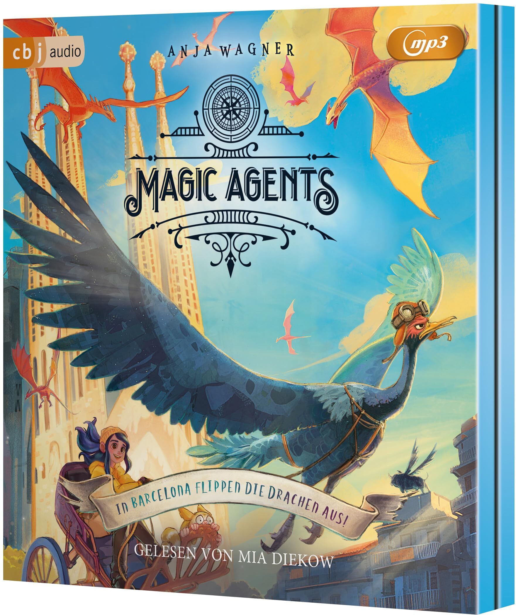 Anja Wagner - Magic Agents - In Barcelona flippen die Drachen aus!: Eine magische Agentin auf ihrer vierten Mission begeistert Kinder ab 10 Jahren (Die Magic-Agents-Reihe, Band 4) - Preis vom 30.09.2026 09:01:18 h