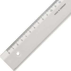 M+R Lineal 711500000, 50 cm, Kunststoff, transparent