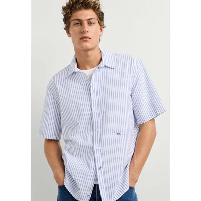 Funktionsshirt PEPE JEANS "Freizeithemd RONNIER", Herren, Gr. L, weiß, 100% Baumwolle, Shirts Funktionsshirt
