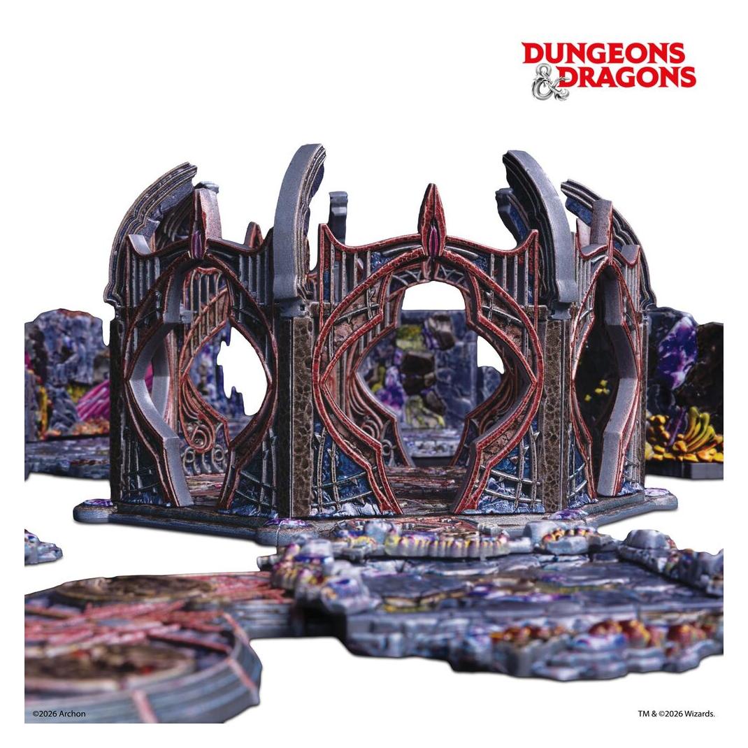 Archon Studio Dungeons & Dragons Underdark Pre-Painted Terrain Set (Kunststoff) (DND0001)