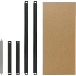 shelfplaza HOME 100x60 cm Fachboden-Set in anthrazit für HOME Schwerlastregale