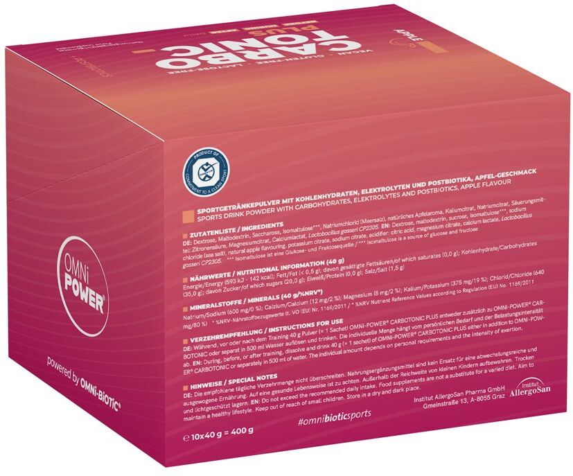 Omni Power Carbo Tonic Plus Pulver Sachet 10x40 g