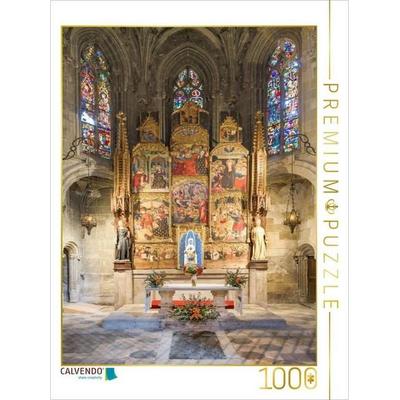 CALVENDO Puzzle Kathedrale in Taragona | 1000 Teile Lege-Größe 64x48cm Foto-Puzzle für glückliche Stunden