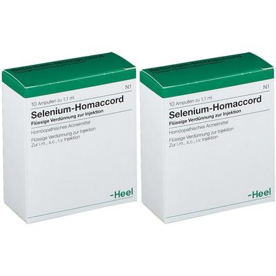 Selenium Homaccord Ampullen 2x 2x10 St