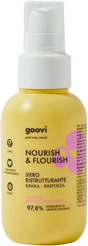 Goovi - NOURISH & FLOURISH - Restrukturierendes Haarserum, 100  ml