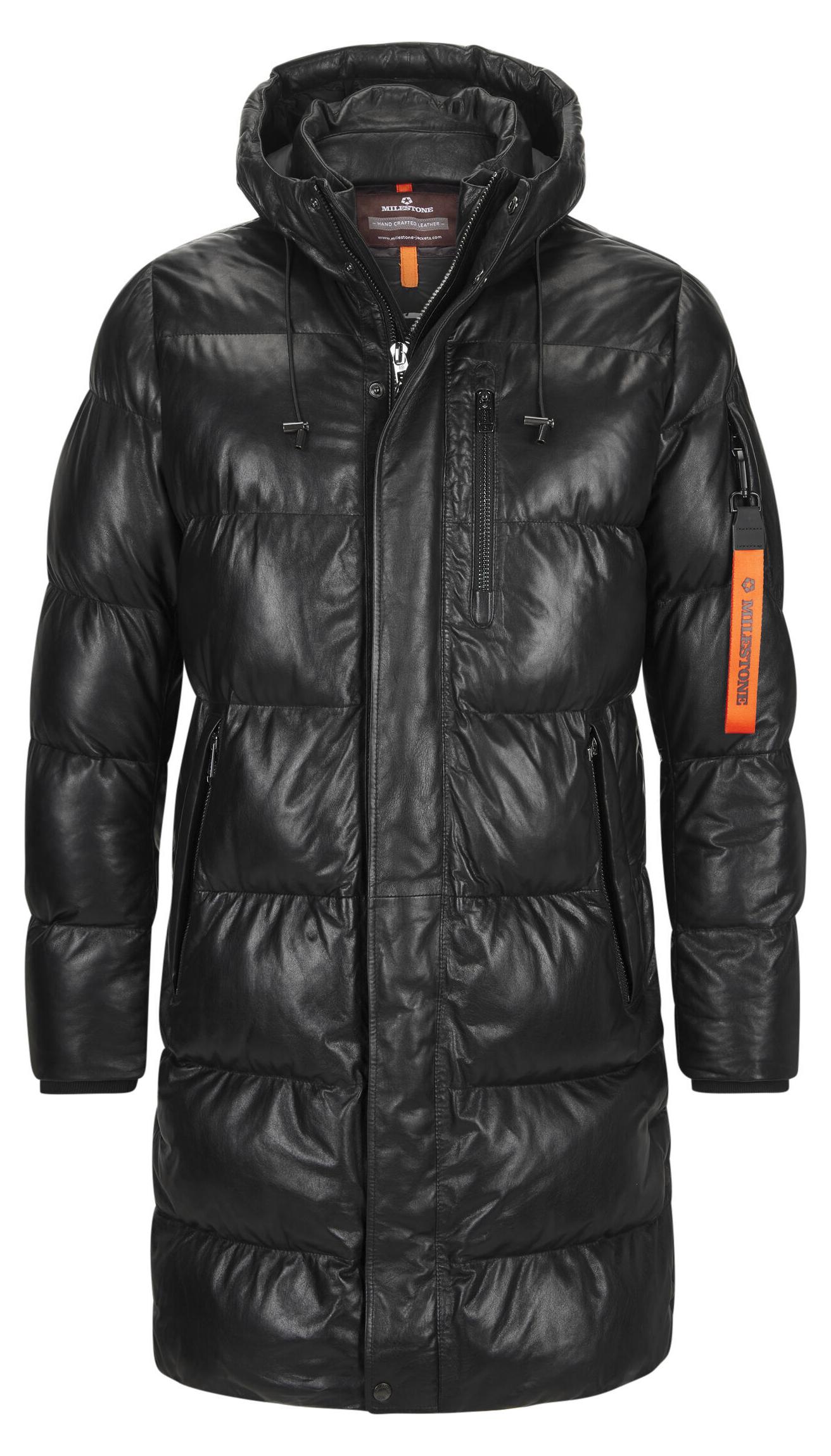 MILESTONE Herren Jacke MSPiero MIL-63104020740 Schwarz 52