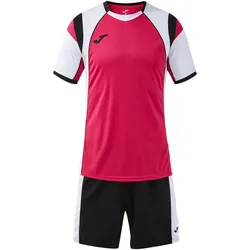 JOMA Liga Pro Trikot + Shorts Set 501 - fuchsia/schwarz S