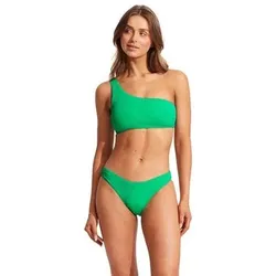 SEAFOLLY Damen Bikinihose Sea Dive Hipster, Größe 40 in Grün Grün