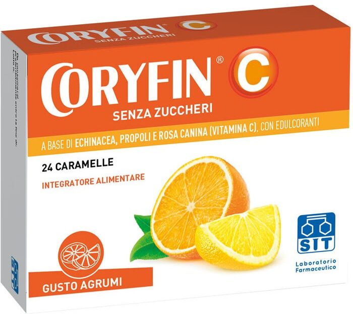 SIT LABORATORIO FARMAC. Srl SIT, Coryfin C Senza Zuccheri, 24 Caramelle
