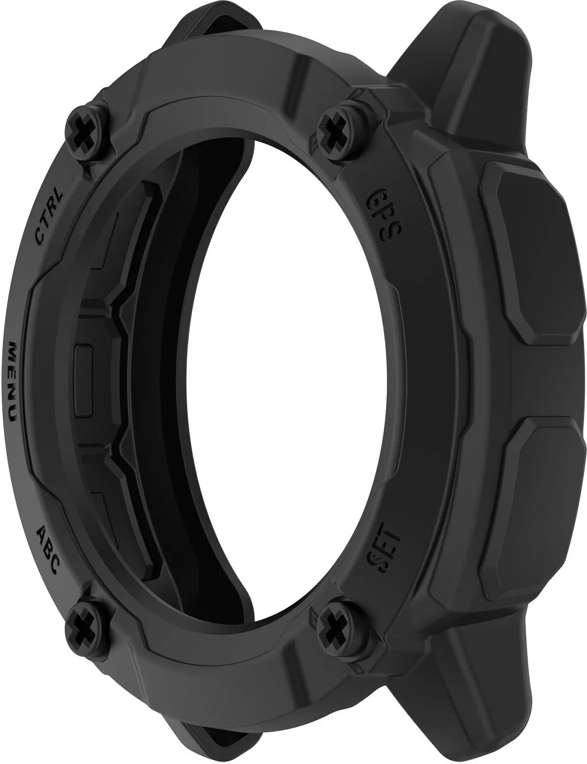 INF Gepanzerte Schutzhülle für Garmin Instinct 2X Schwarz