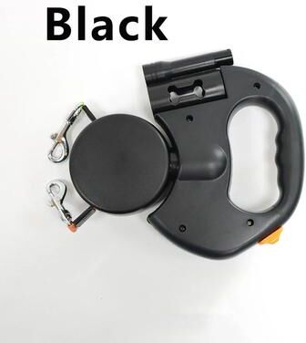Uplifted Finds 3 in 1 Dual Retractable Walking System double ended Black