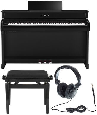 Yamaha CLP-835 PE Set Schwarz poliert