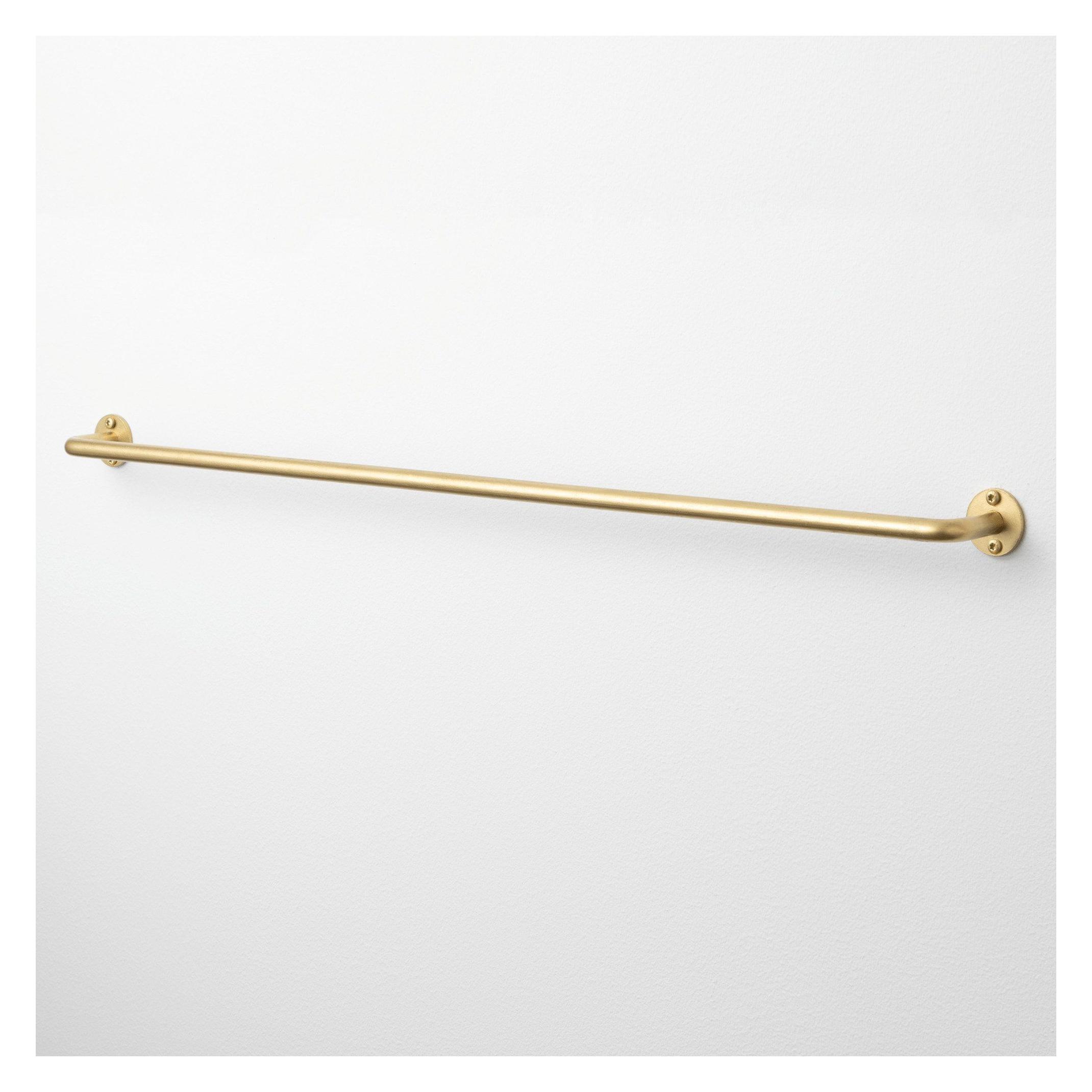 Naga Håndklaedestang 60 cm messinglook (71786)
