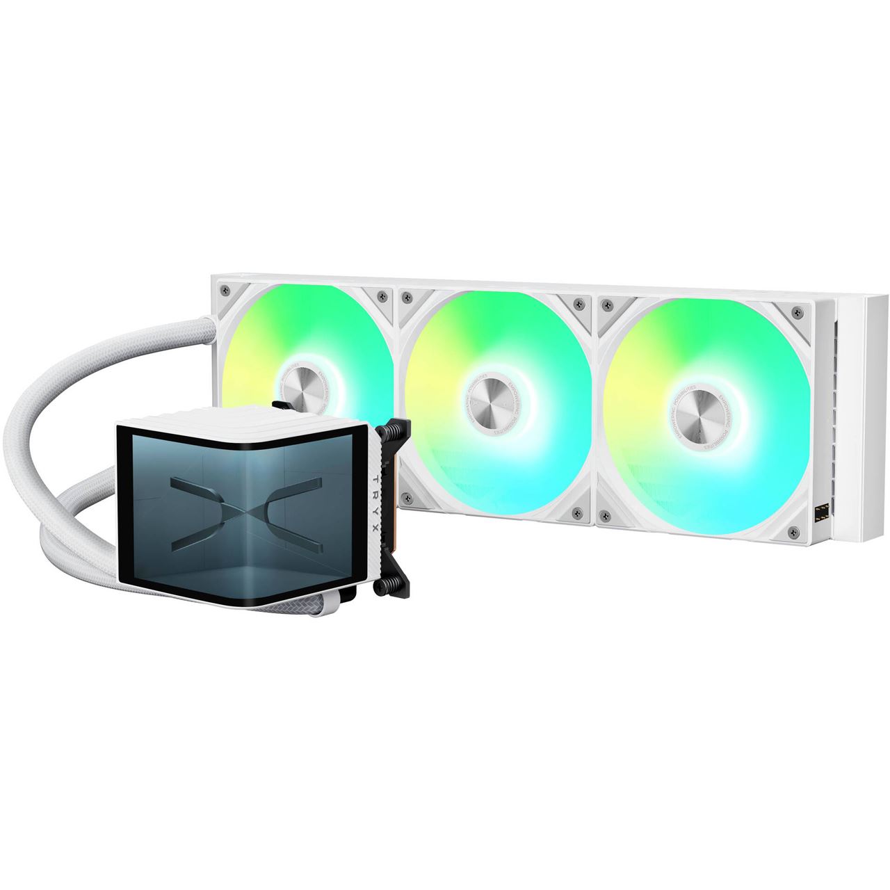 TRYX PANORAMA ARGB 360 weiß All-in-One