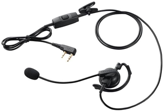 Headset KENWOOD "KHS-35F", schwarz, Kopfhörer, Headset schwarz Einheitsgröße