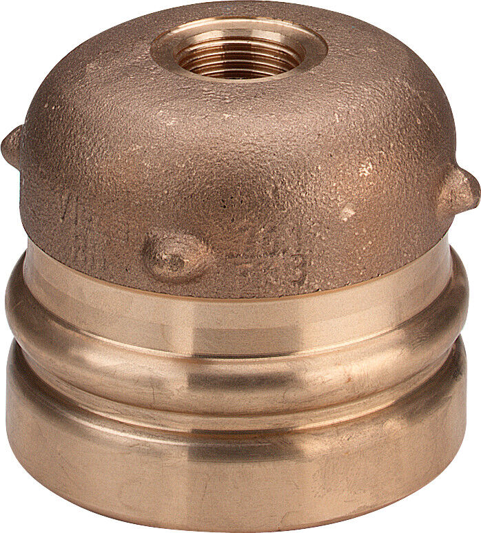 Viega Bouchon d'étanchéité Sanpress XL 353391108 mm x Rp 3/4, bronze, SC-Contur