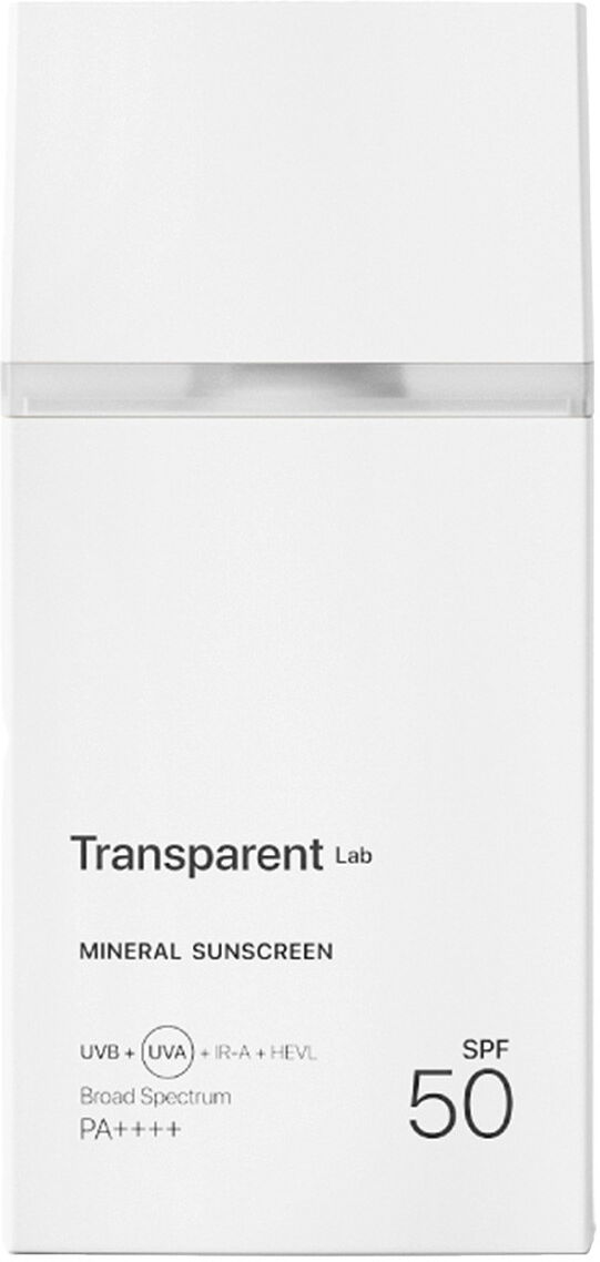 Transparent Lab Mineral Sunscreen SPF 50 PA++++
