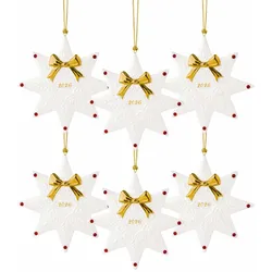 Villeroy & Boch Christmas Classics Ornament Stern 2026 6er Set
