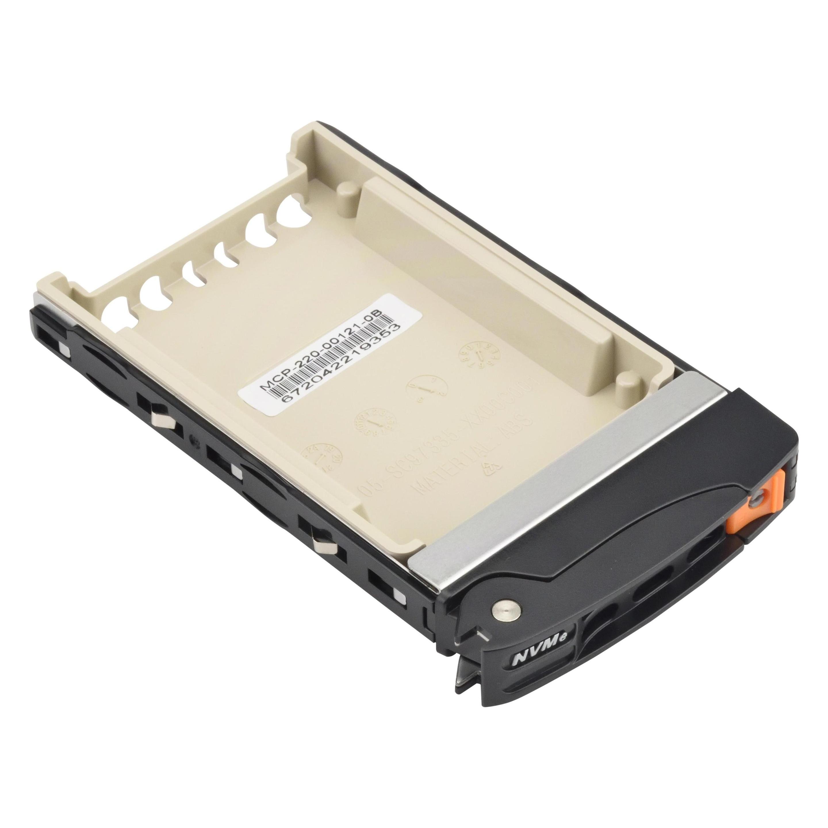 Supermicro MCP-220-00121-0B Speicherlaufwerksgehäuse 2.5" HDD-Gehäuse Schwarz (MCP-220-00121-0B)