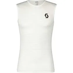 SCOTT Herren Shirt SCO Tank M's Underwear Carbon, Größe XXL in Weiß Weiß
