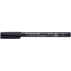 STAEDTLER Lumocolor Folienstift 1.0 - 2.5 mm Schwarz