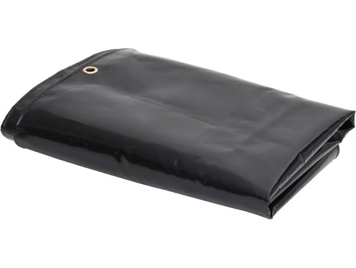 Vidaxl -Gerät 650 g m² 4x4 m schwarz