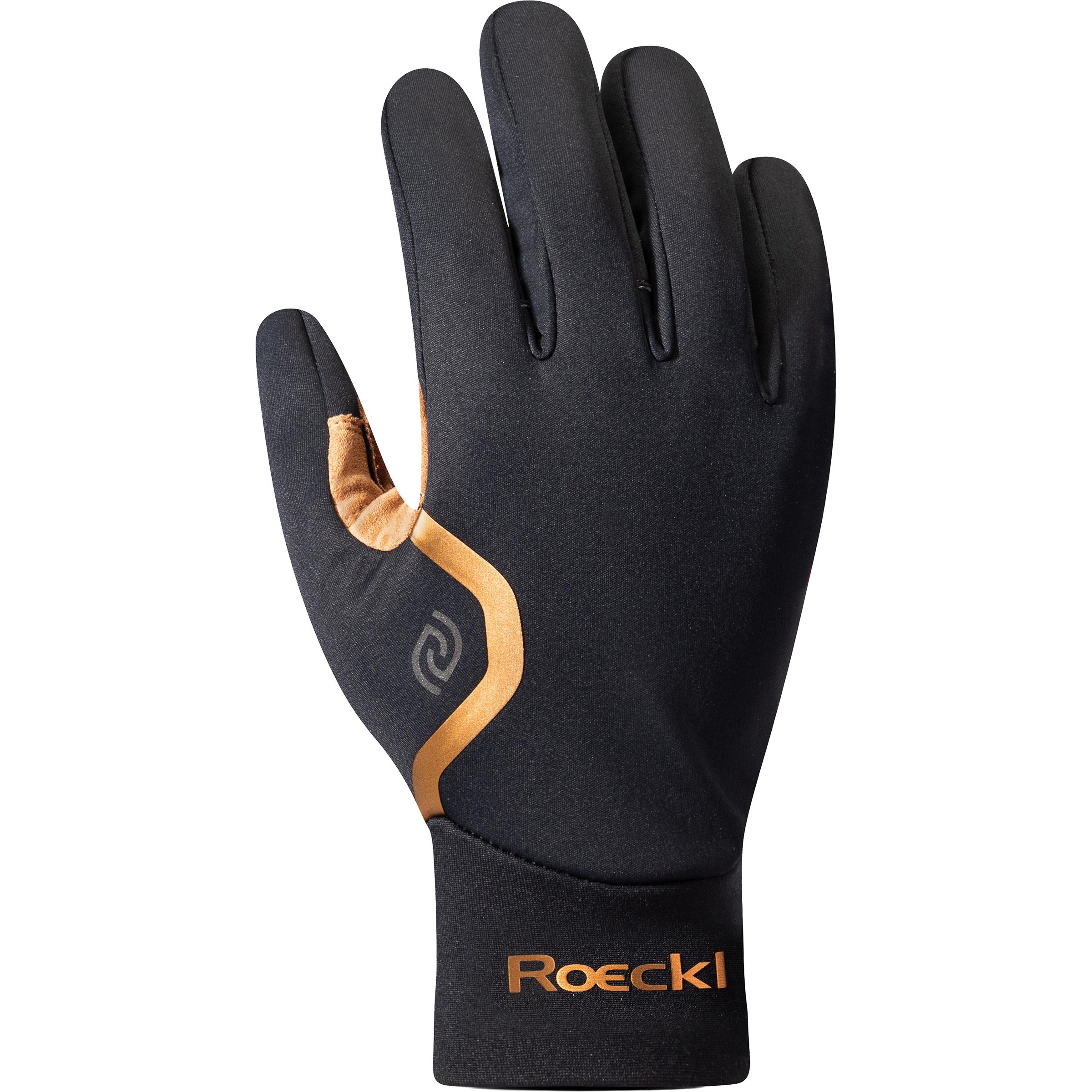 Roeckl Sports Racale Fingerhandschuhe braun Größe 8 Mountainbike | Rennrad | Commuting | Gravel Winddicht GORE-TEX | Windstopper