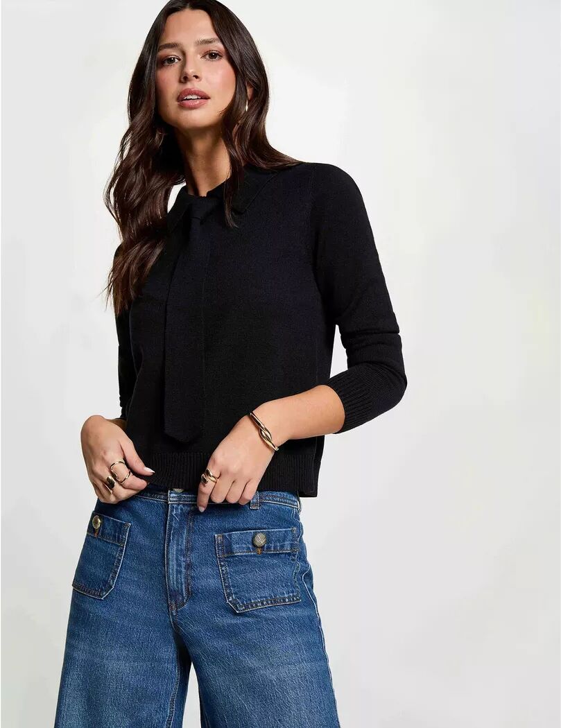 Morgan - Pullover, für Damen, Blau, Größe S