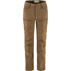 Fjällräven, Damen, Outdoorhose, Keb Agile Winter Trousers W (38, S), Braun