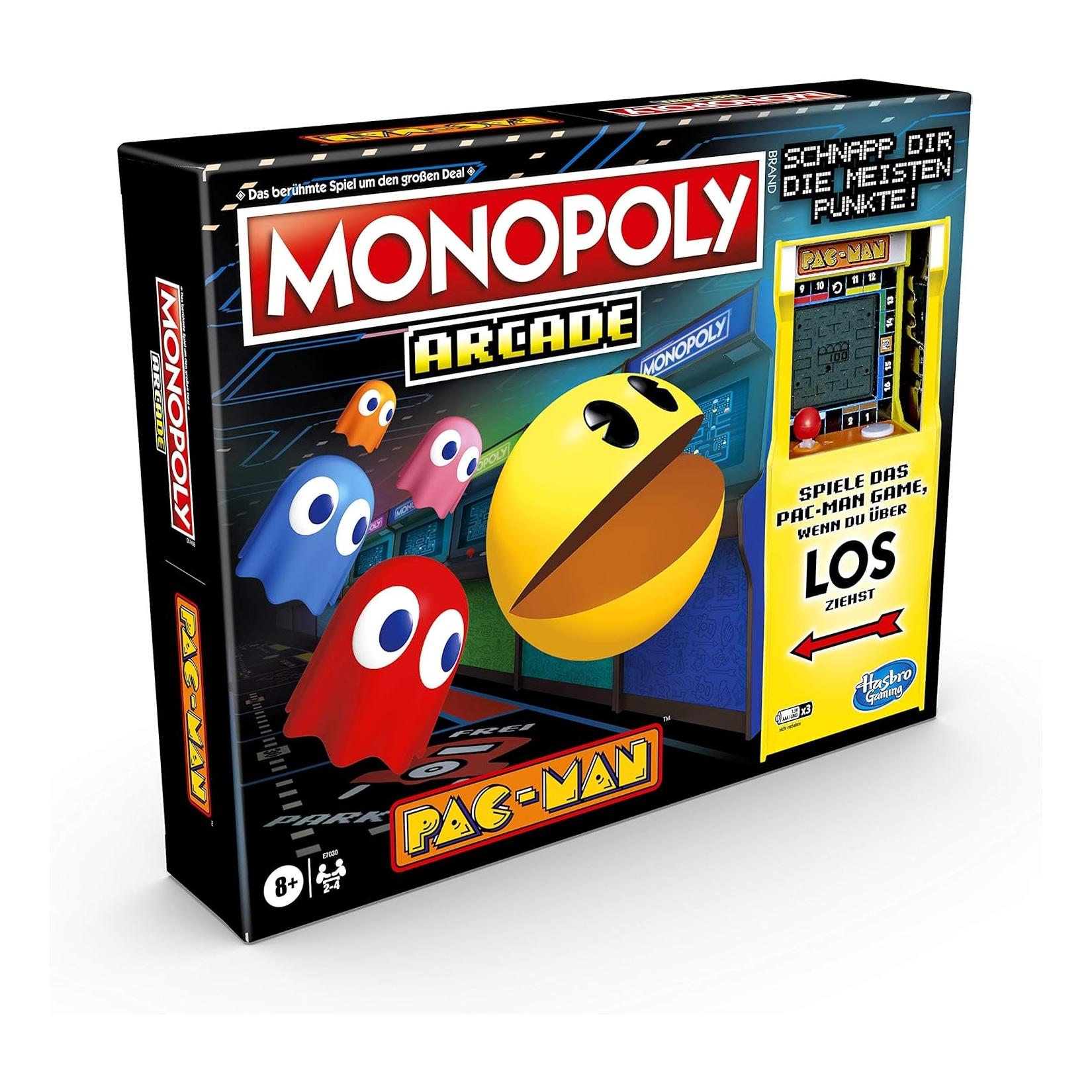 Hasbro - Monopoly Arcade Pac-Man Brettspiel Gesellschaftsspiel Spiel