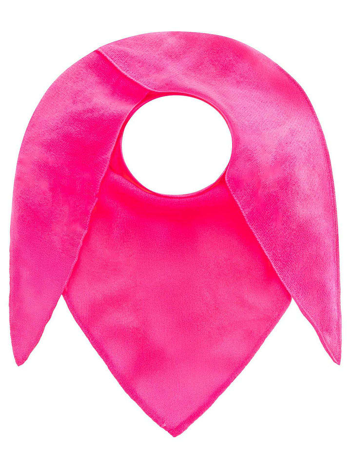 Zwillingsherz Kaschmir-Dreieckstuch in Pink - (L)174 x (B)70 cm - onesize
