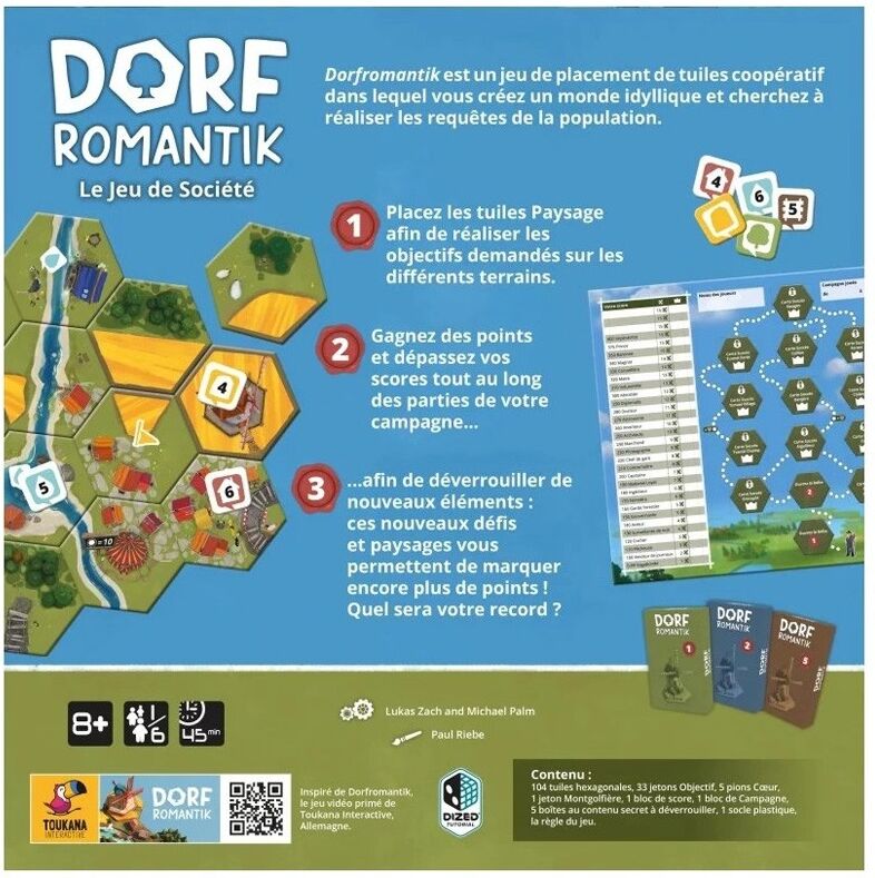 Gigamic Dorf Romantik, Le jeu de société