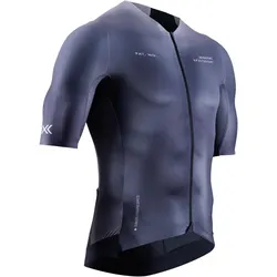 X-BIONIC Corefusion Aero Fahrradtrikot Herren P122 - dark monochromatic heatmap M