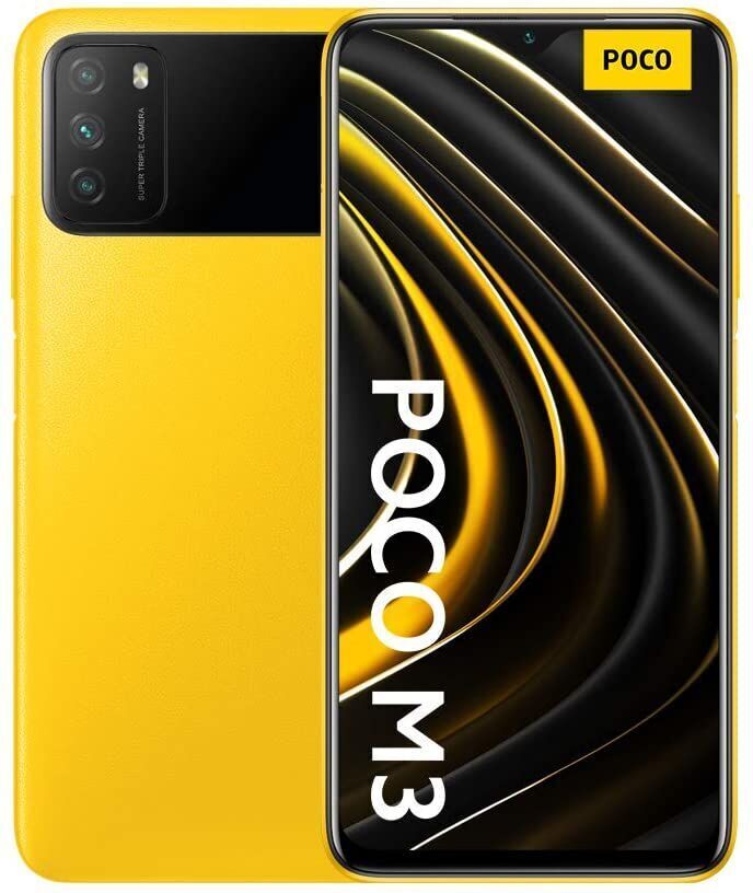 Xiaomi Poco M3   4 GB   64 GB   Poco Yellow - Refurbished