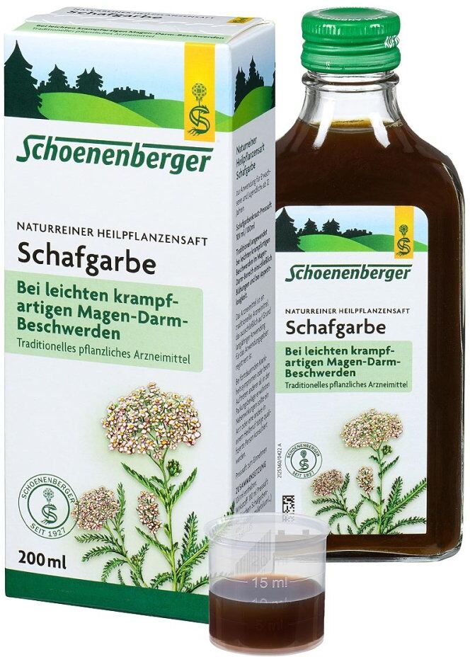 Schoenenberger Naturreiner Heilpflanzensaft Schafgarbe