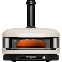 Pizzaofen Dome Gen 2.0 XL Dual Fuel Bone, 18" beige, für 1 Pizza Ø 45cm, 2 Pizzen Ø 30cm, 3 Pizzen Ø 25cm
