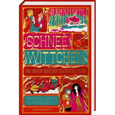Schneewittchen und andere Märchen der Brüder Grimm, Gebundene Ausgabe von Brüder Grimm, Coppenrath, 978-3-649-64214-5