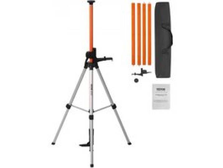 VEVOR Trépied de Niveau Laser Réglable Trépied à Colonne pour Niveau Laser en Hauteur 1040-3400 mm