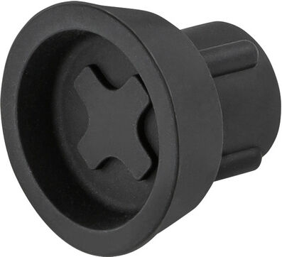 Rockboard 3-pin XLR-Jack Male Dust Cover Schwarz